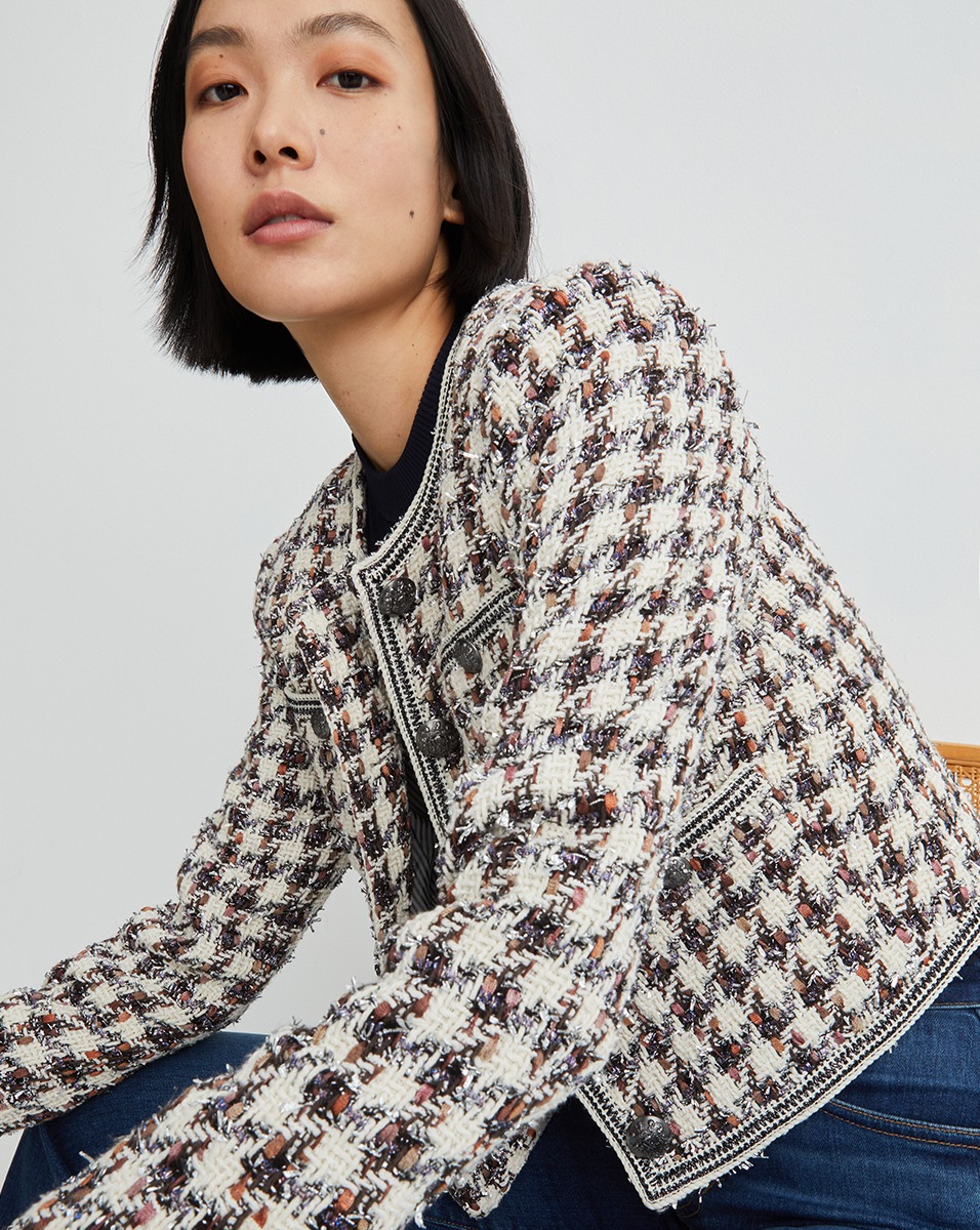 veronica beard cropped jacket