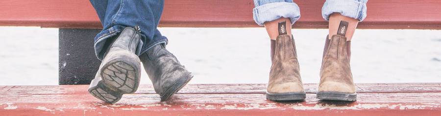 blundstones rubbing heel