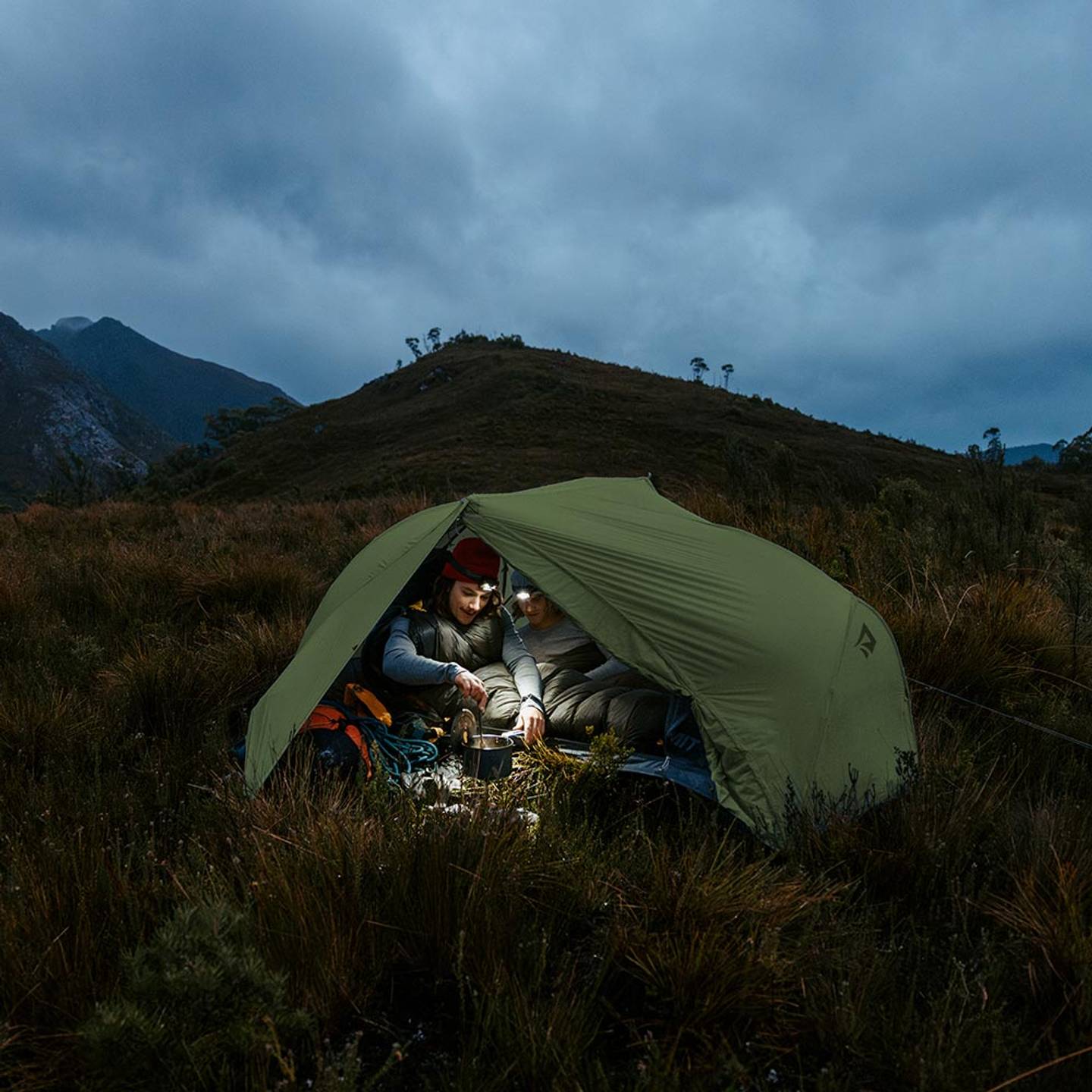 CAMP SHELTERS AND TENTS