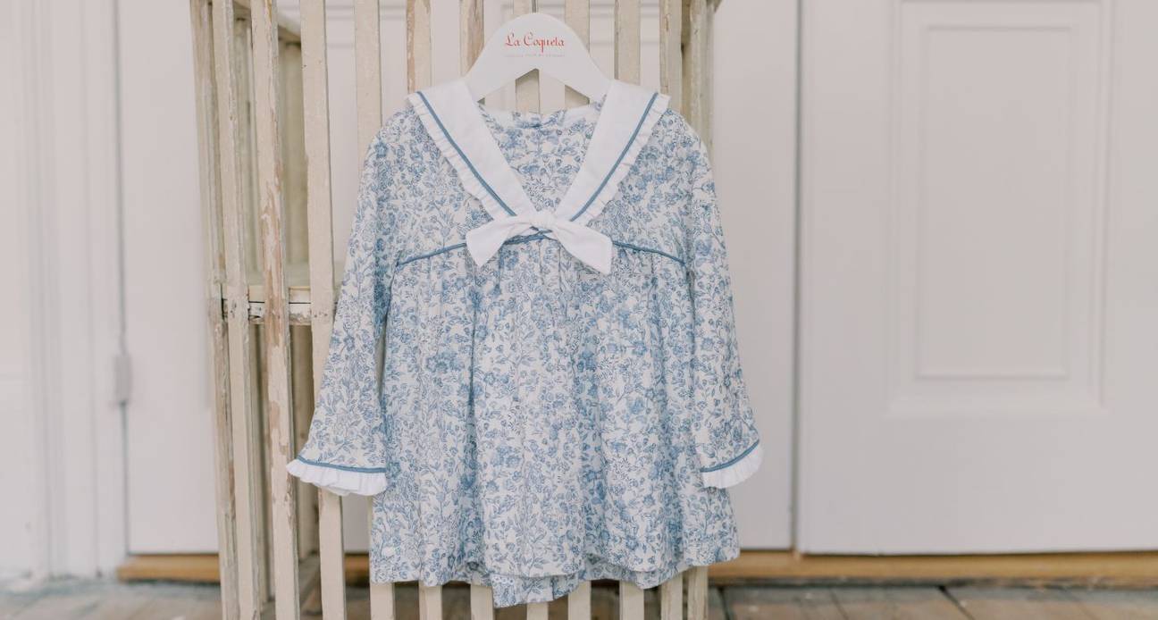Blue Baby Dresses | Newborns & Babies | La Coqueta Kids Blue Baby Dresses | Newborns & Babies | La Coqueta Kids