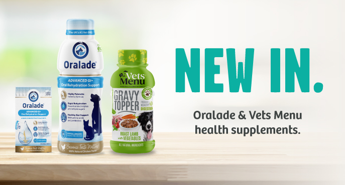 Oralade Vets Menu Hydration Products