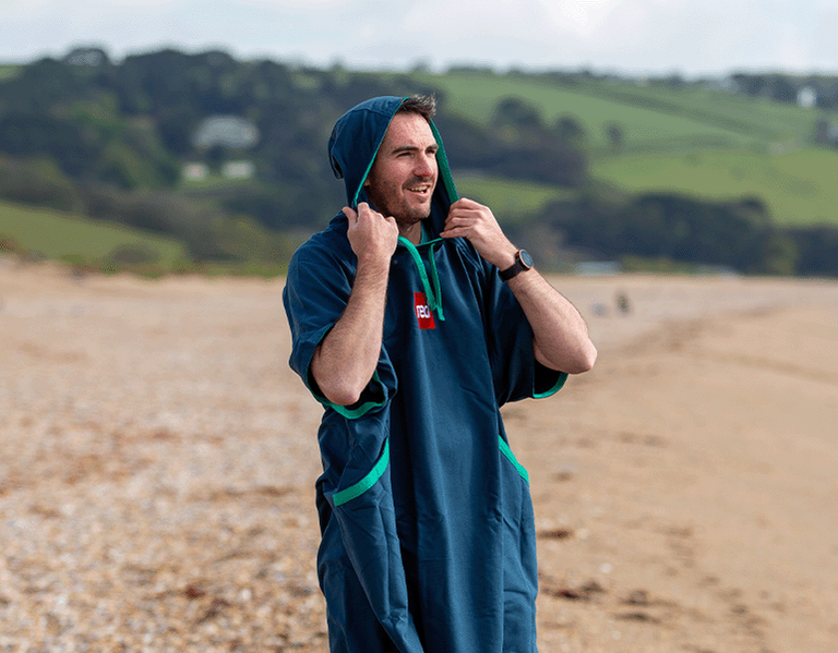 Quick Dry Microfibre Changing Robes For Men | Red Original