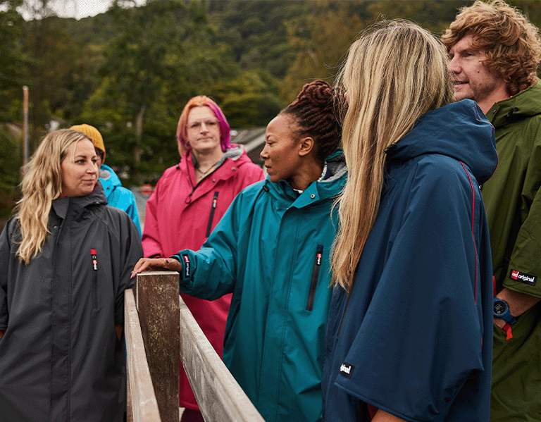 Red Original Dry Changing Robes