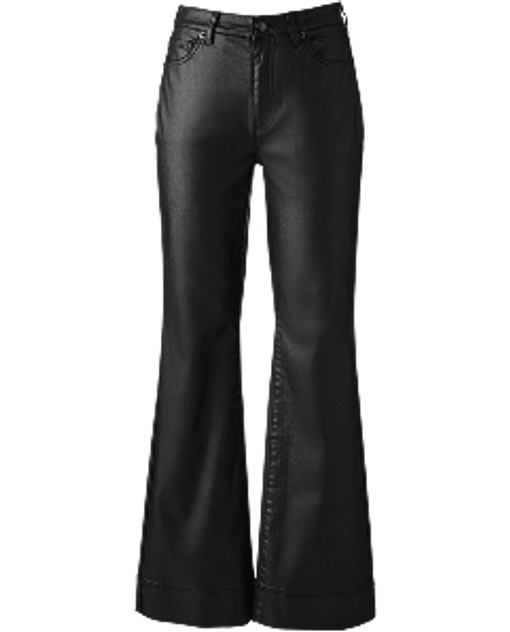 Black bootcut pants