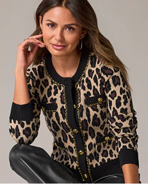 leopard print jacket