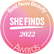 She Finds New Beauty Awards 2022 - Hair Wrap