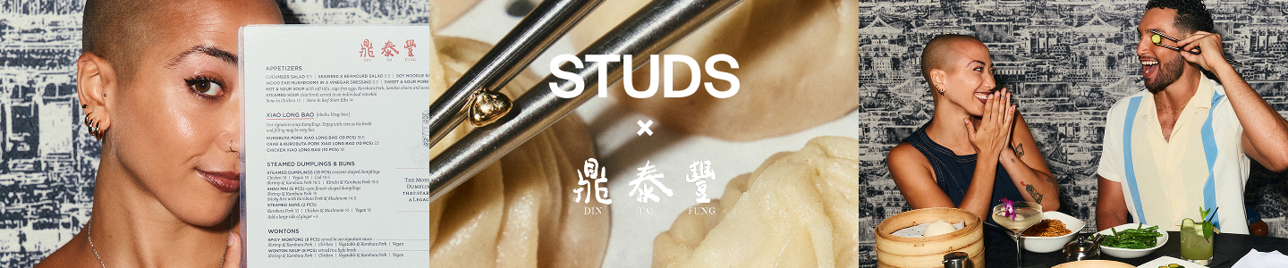 An image or gif reading STUDS x Din Tai Fung