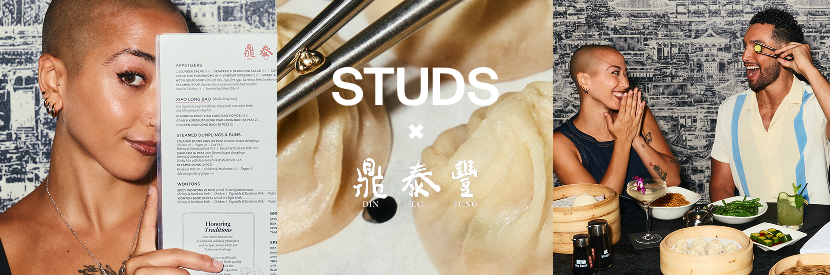 An image or gif reading STUDS x Din Tai Fung