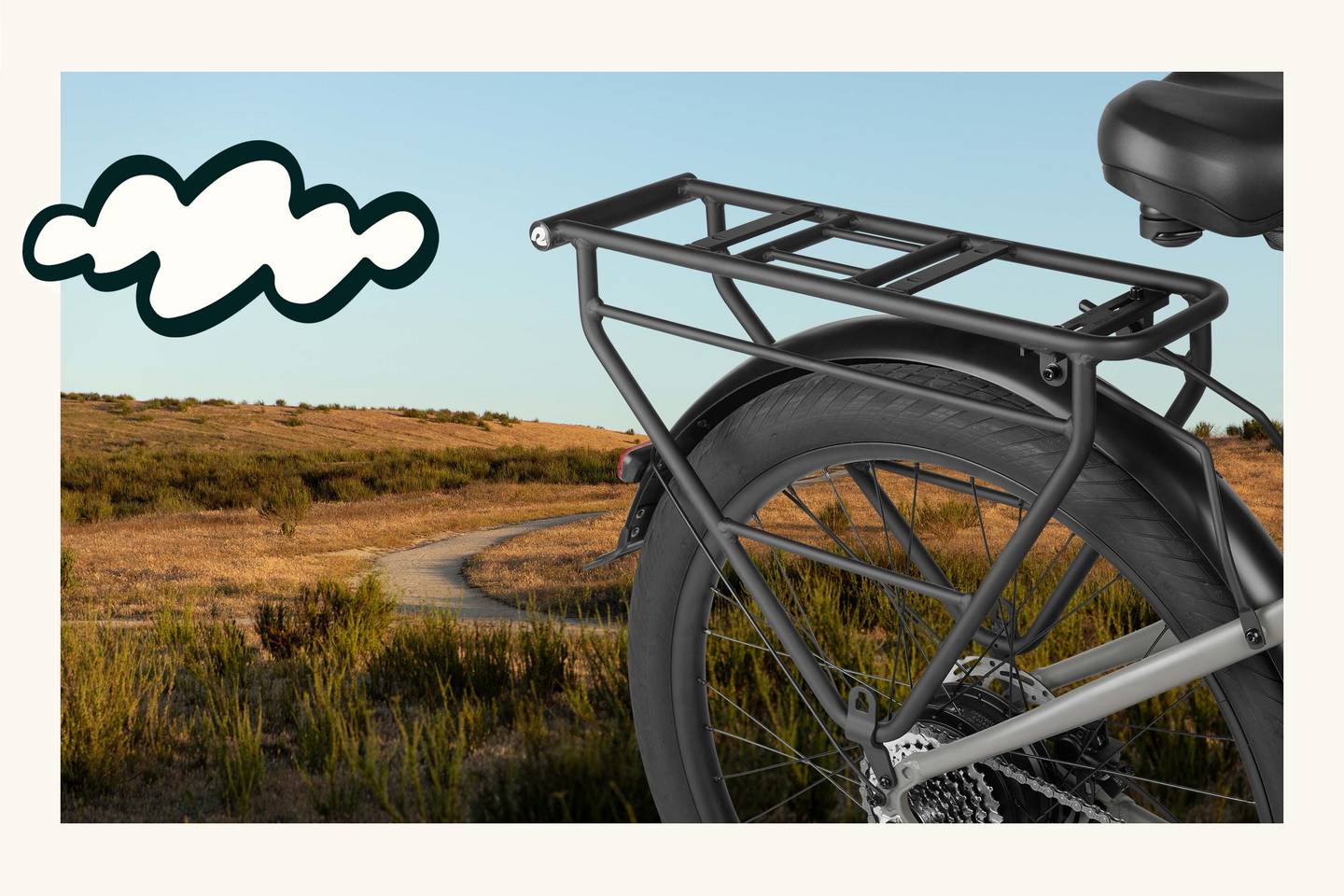Rear Rack Retro Ebike Rear Racks | retrospec