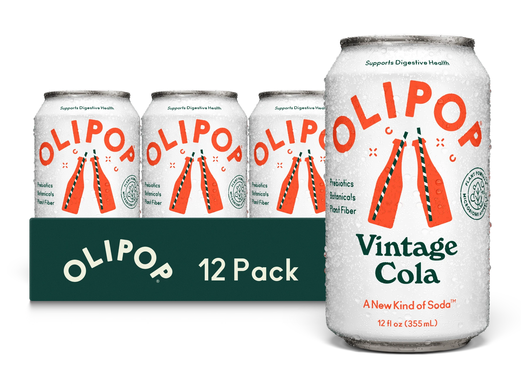 Vintage Cola Prebiotic Soda OLIPOP vintage-cola-prebiotic-soda-olipop