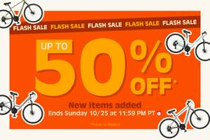 Flash Sale: Up 50% Off