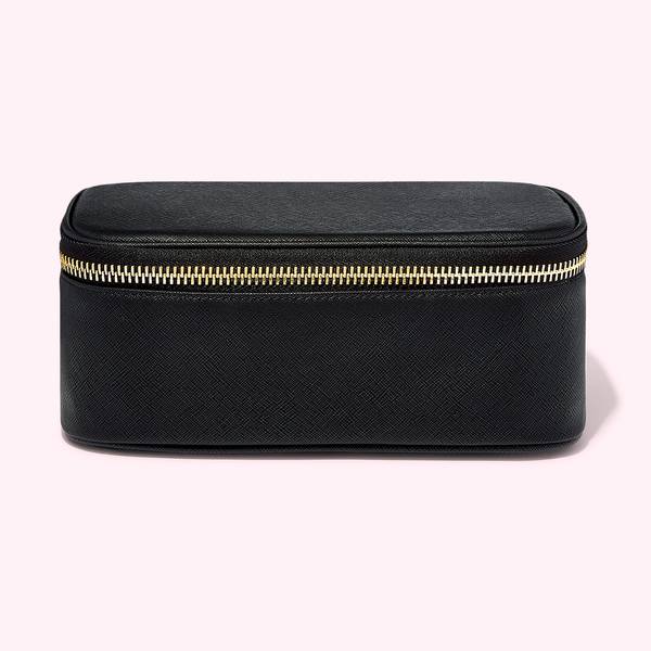 Textured Open Top Mirror Pouch