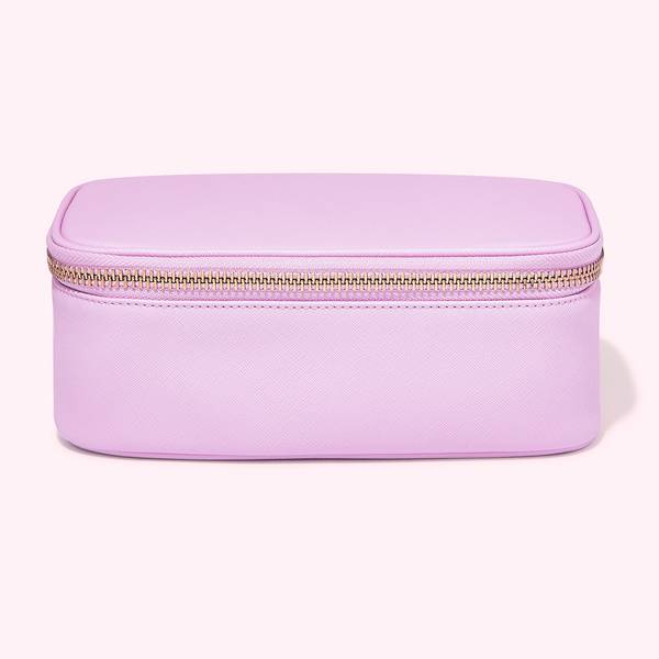 Textured Open Top Mirror Pouch