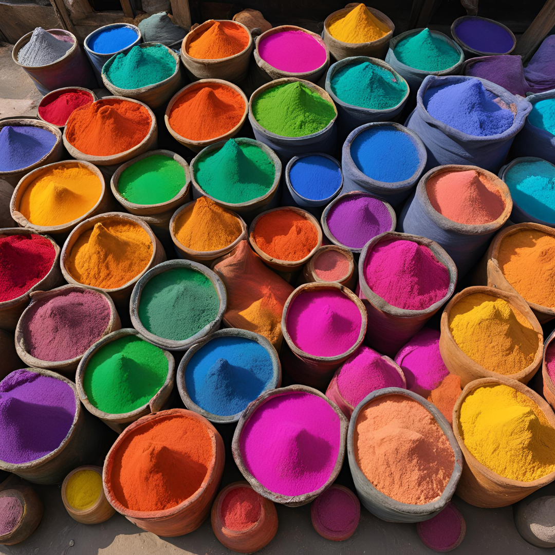 Colour Powder In Bags