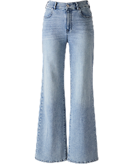 Light wash denim jeans