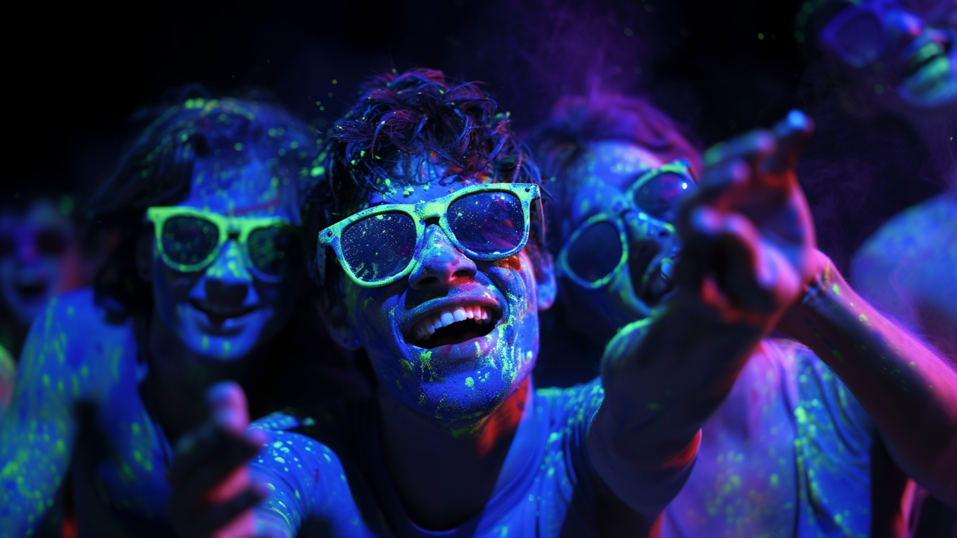 UV Colour Powder Party