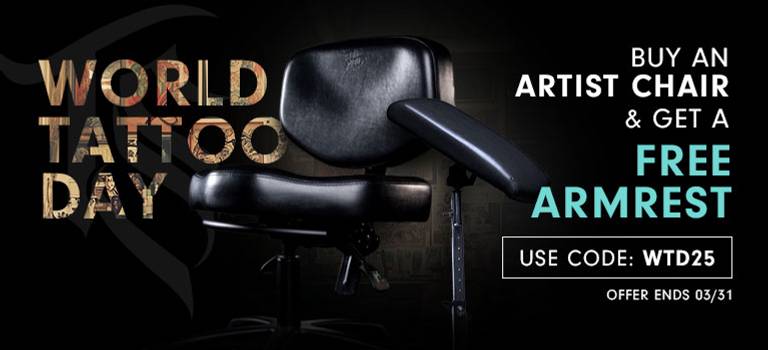 World Tattoo Day Artist Chairs & Armrests