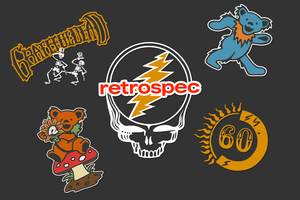 Grateful Dead x retrospec Electric Bikes