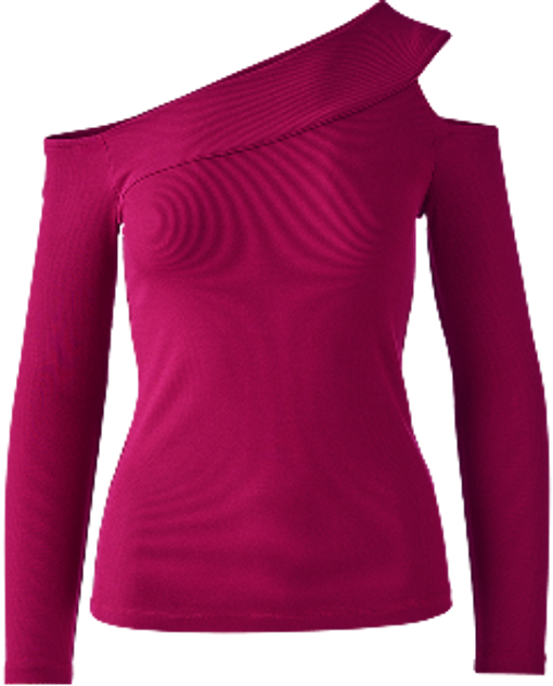 wine colored long sleeve top