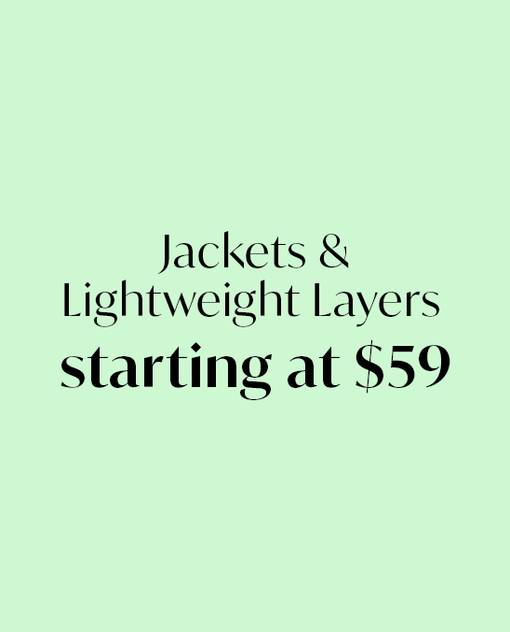 jackets and layers