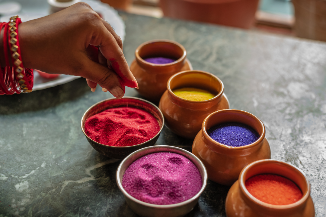 Colour Powder Rangoli Festival