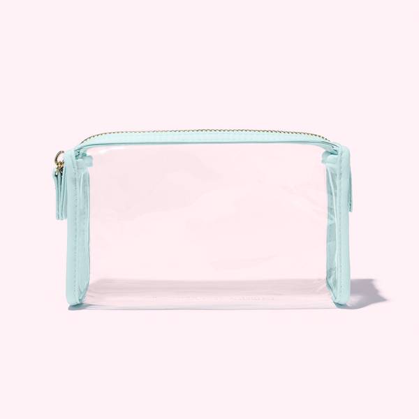 Clear Travel Pouches & Organizers - Customizable | Stoney Clover Lane Sand (Nylon/Vinyl)