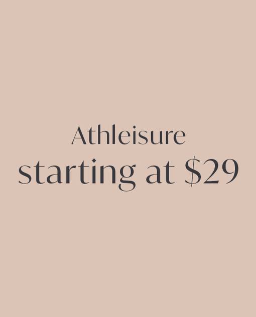 athleisure starting at $29