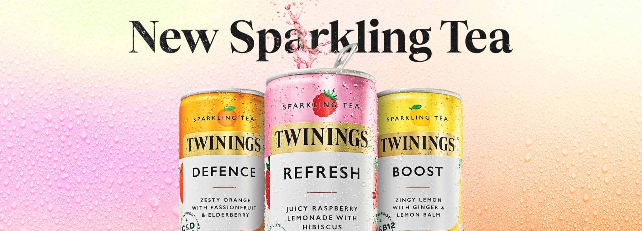 Sparkling Tea - Carbonated Tea - Twinings