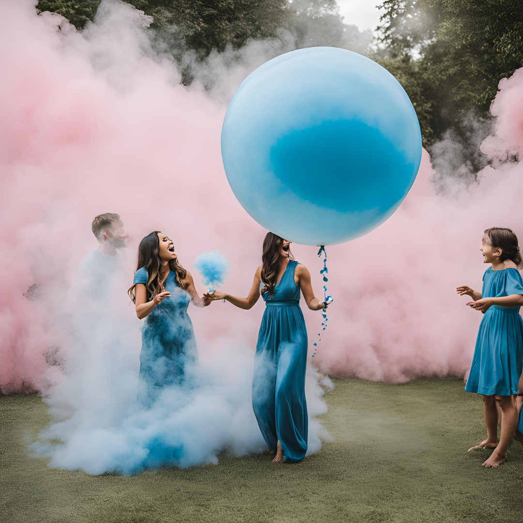 Gender Reveal Blue Colour Powder
