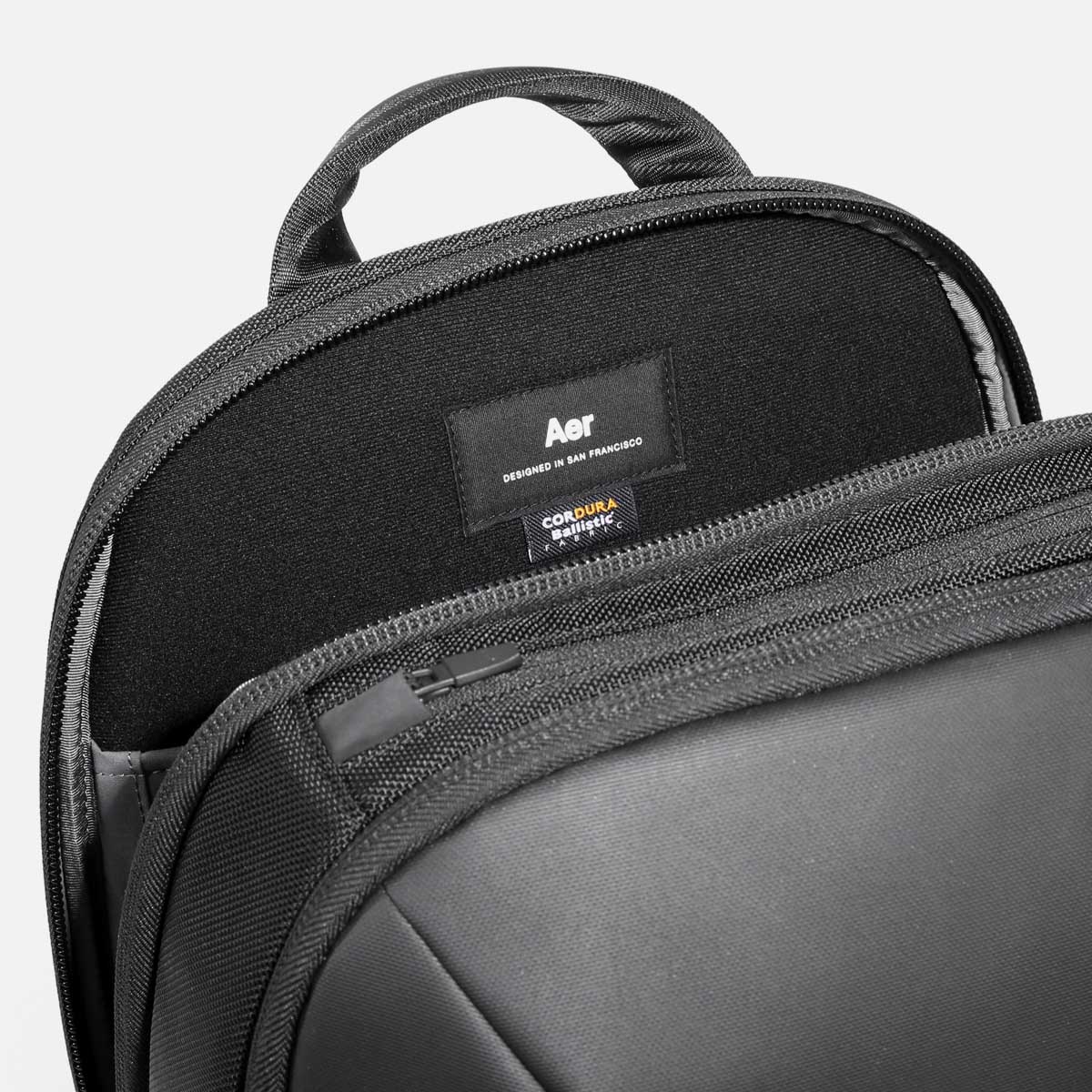 Minimal tech outlet backpack