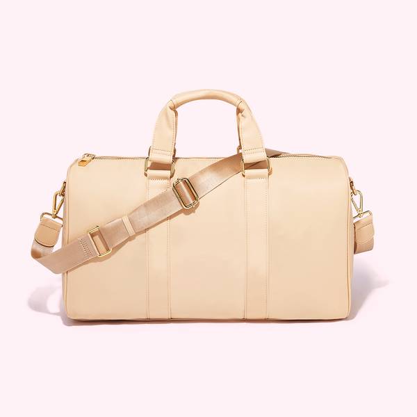 Stoney Clover Lane Classic Nylon Weekender Duffle - Sand