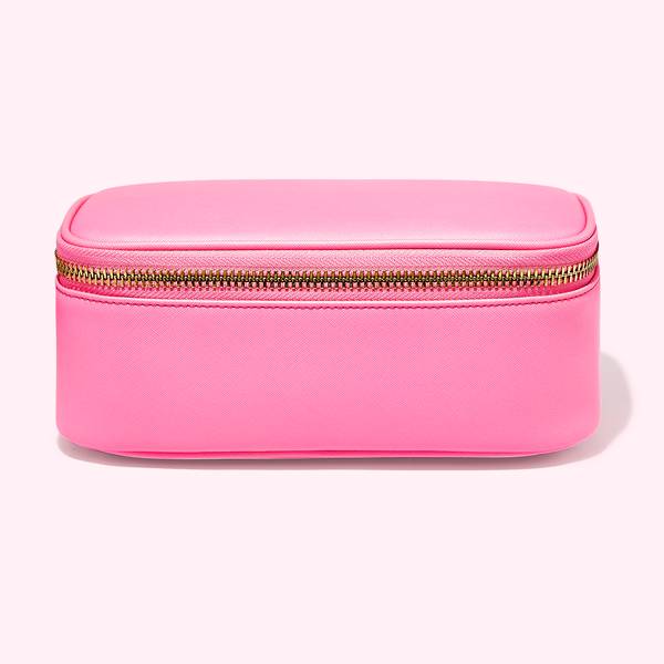 Textured Open Top Mirror Pouch