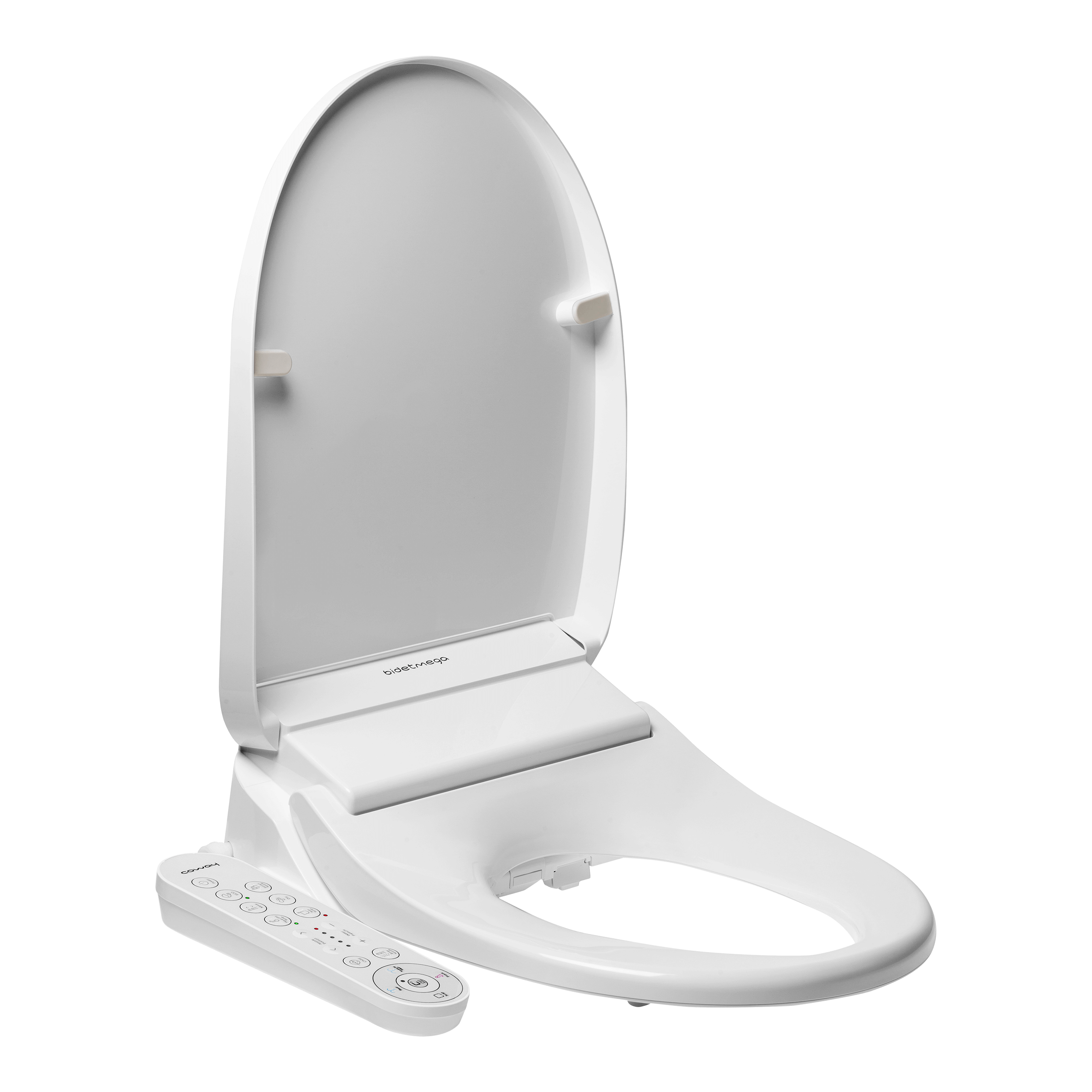 Coway Bidetmega 200 Elongated Seat - Front View