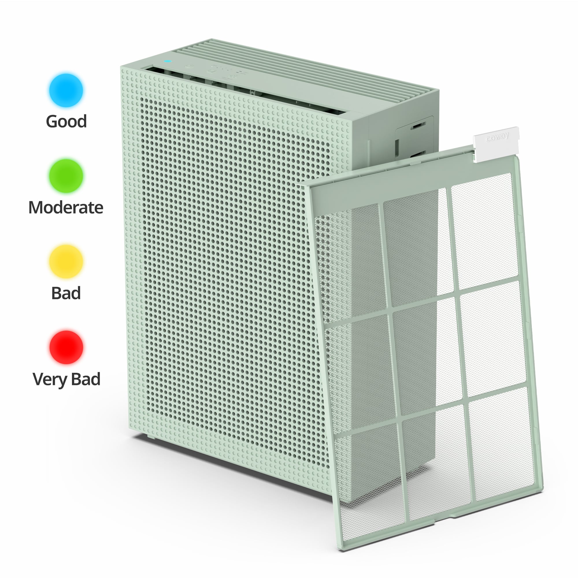 Coway Airmega 150 Sage Green - Color Indicator