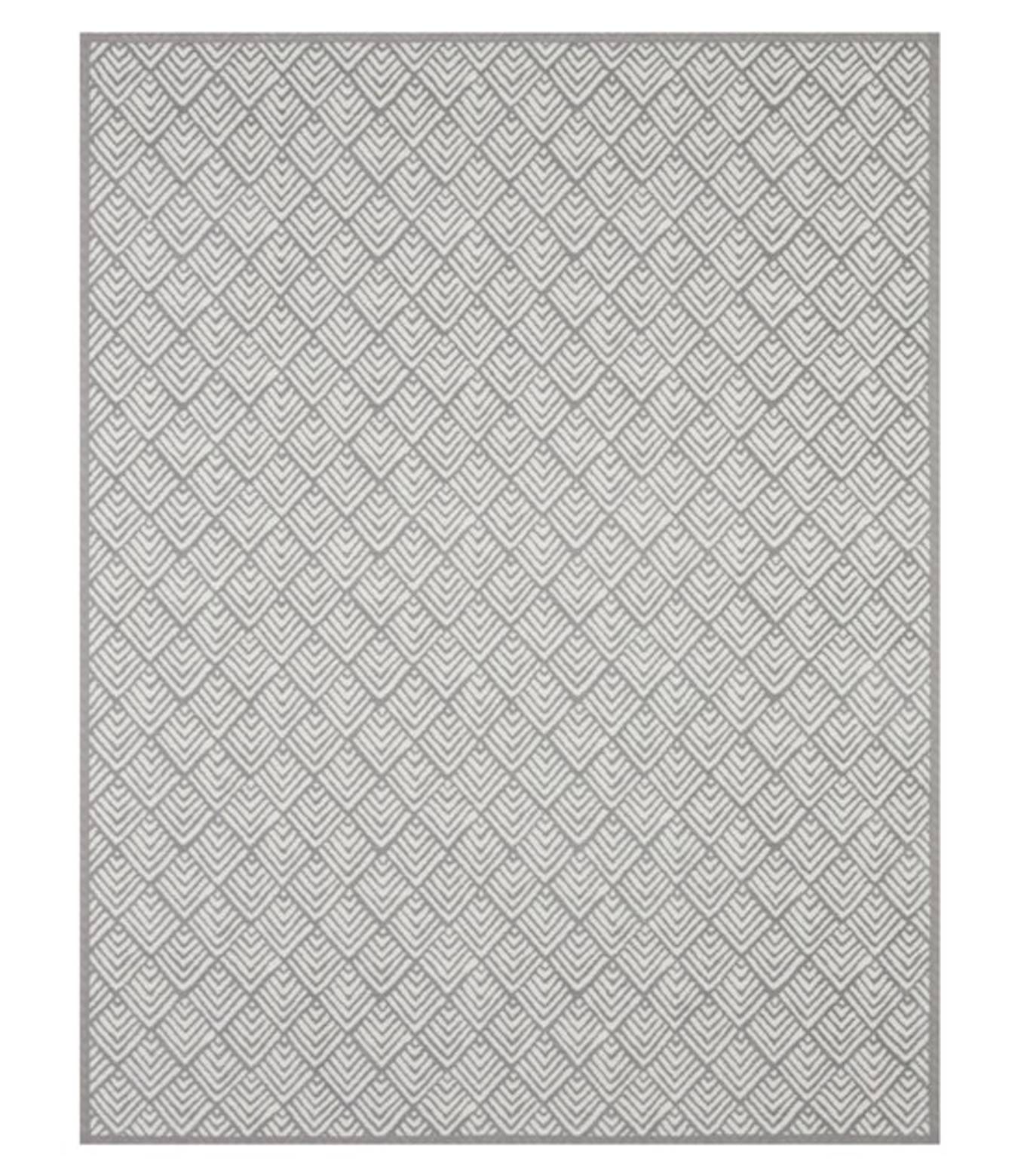 Harborview Herringbone Garden Green Blanket