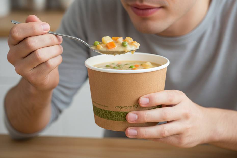 16oz (500ml) Paper Bowl - PLA Lined - Kraft - 115 Series