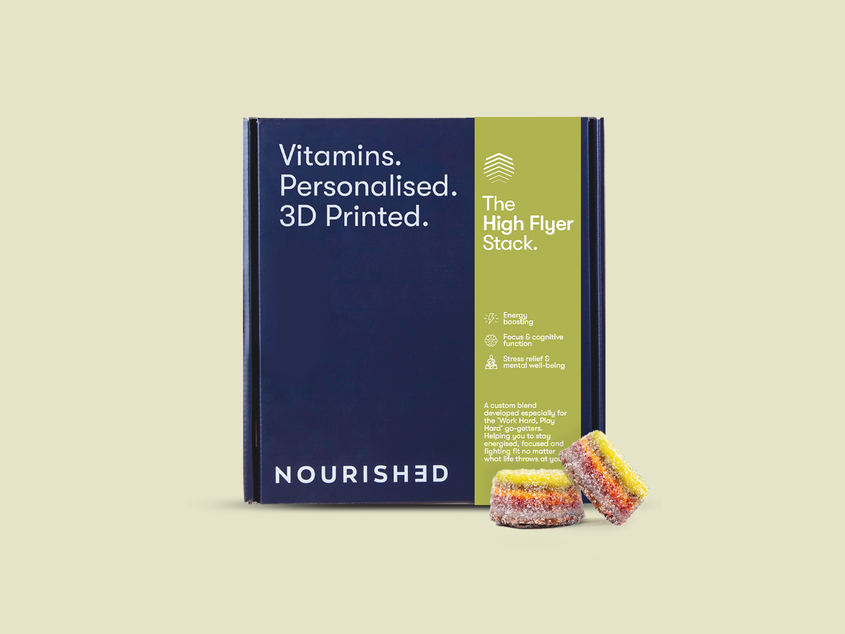 Hard　Nutrient　Nourished　Hard　Gummies,　for　Play　Work　Go-Getters
