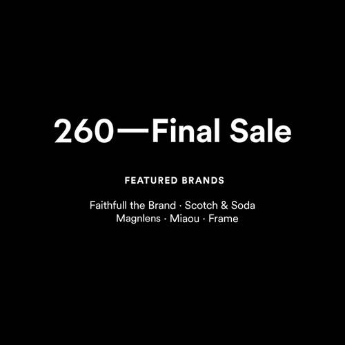 260 Final Sale