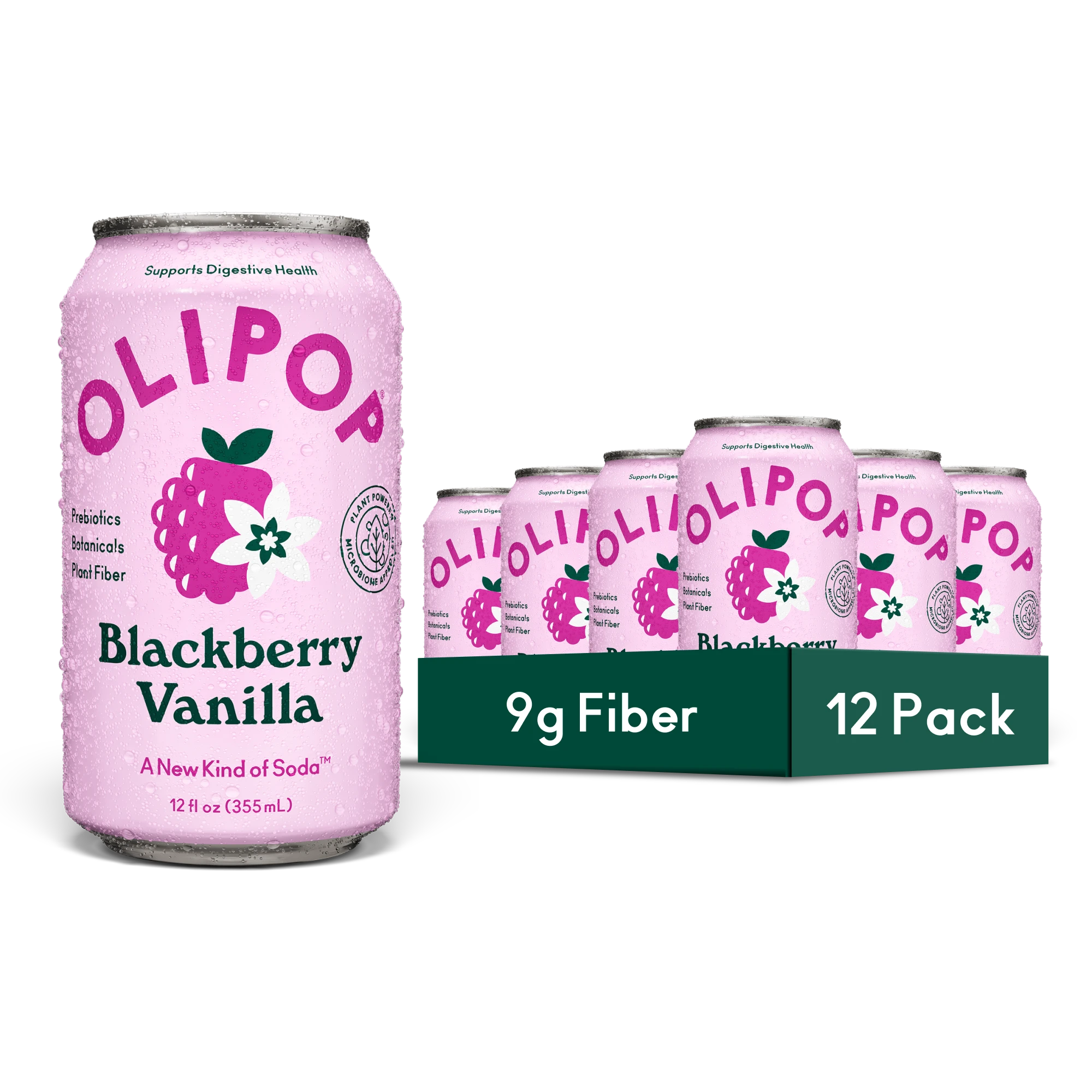 OLIPOP Blackberry Vanilla — product image