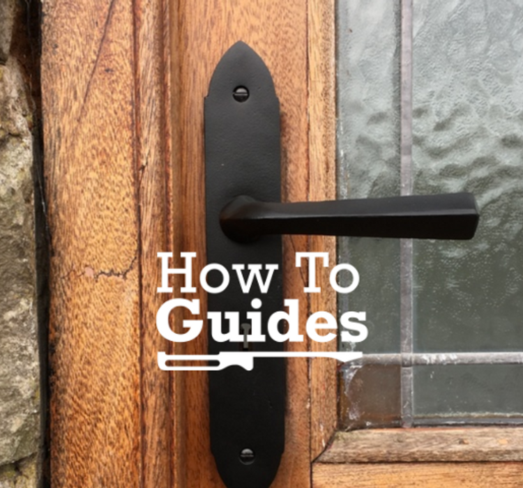 Exterior door discount handle with lock