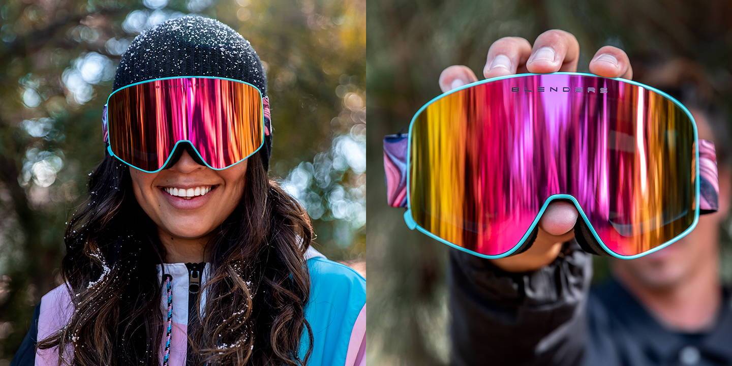 sommerfugl kop Udveksle Dream Maker Snow Goggles - Neon Pink Ski & Snowboard Goggles | Blenders  Eyewear Snow Goggles | $95 US | Blenders Eyewear
