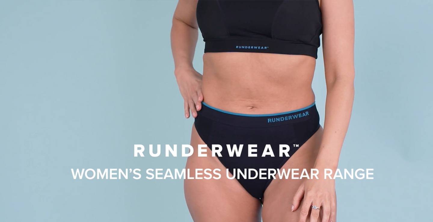 Buy Runderwear Women's Anti-Chafe Sports Briefs-Black, Medium/Size UK 10-12  Online at desertcartSeychelles