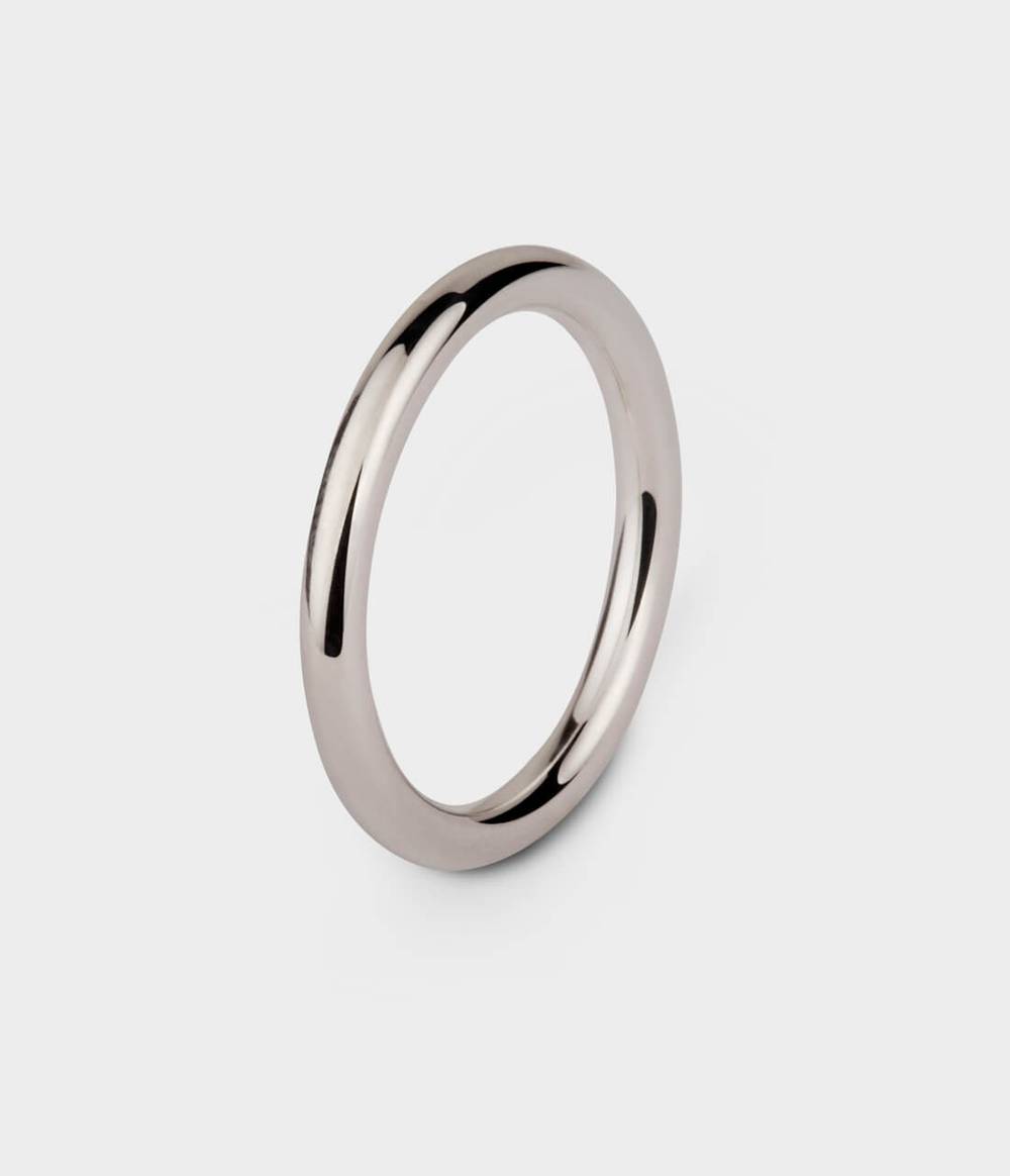 Halo Extra Slim Wedding Ring