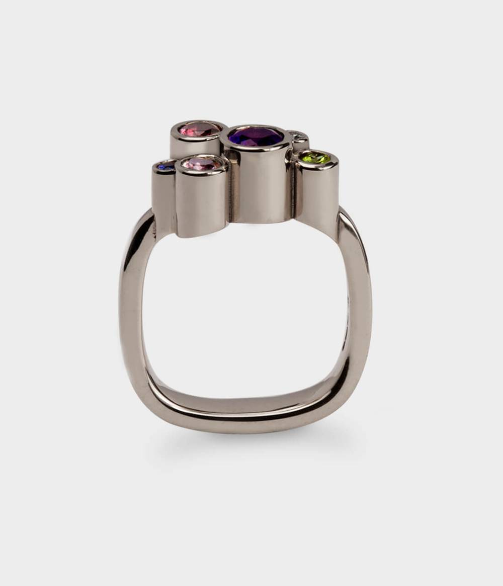 Roundhaus Diamond & Gemstone Ring