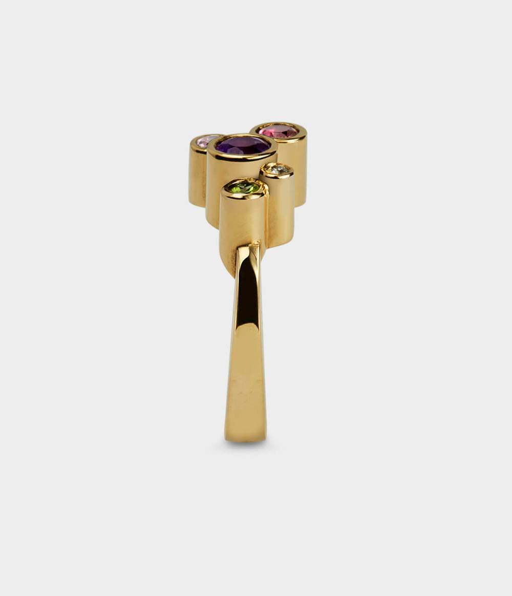 Roundhaus Diamond & Gemstone Ring