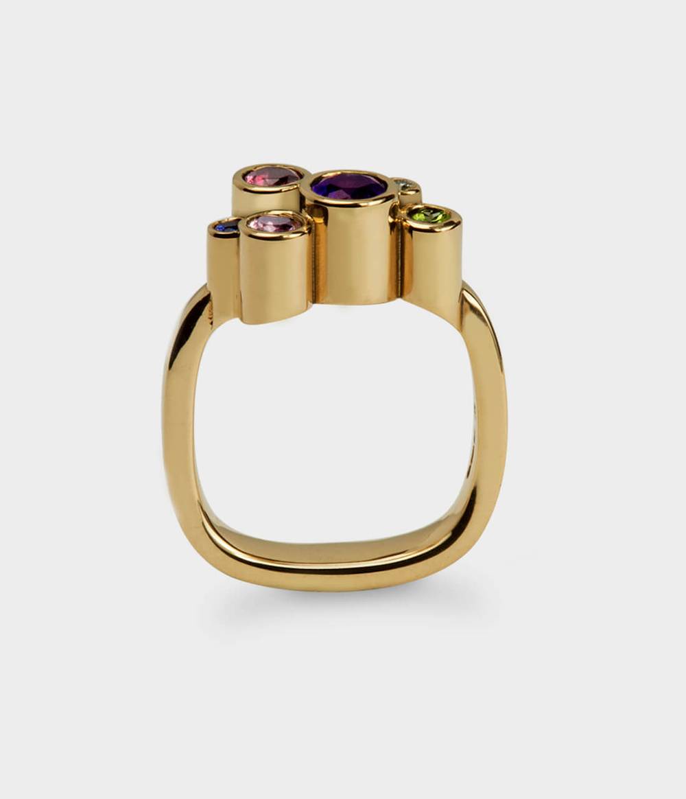 Roundhaus Diamond & Gemstone Ring