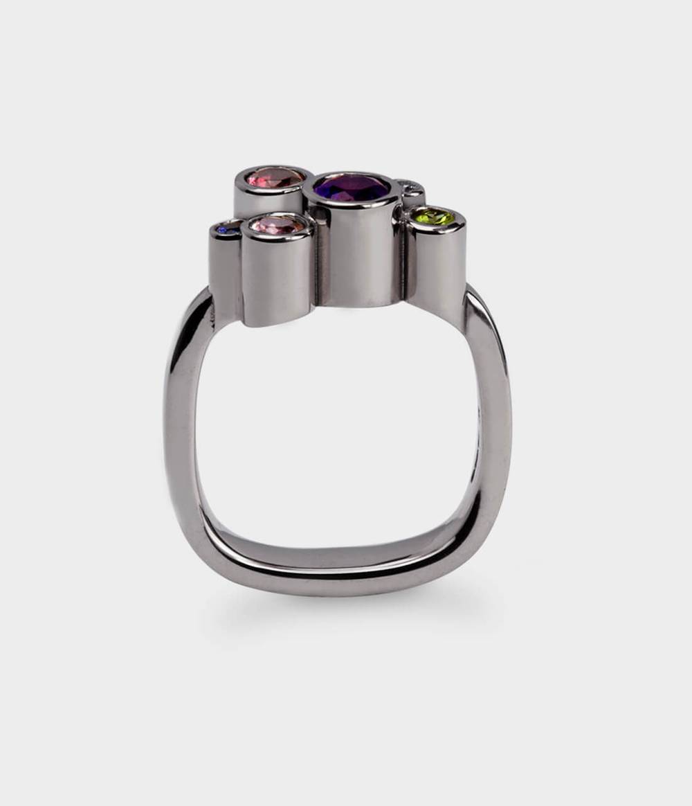 Roundhaus Diamond & Gemstone Ring