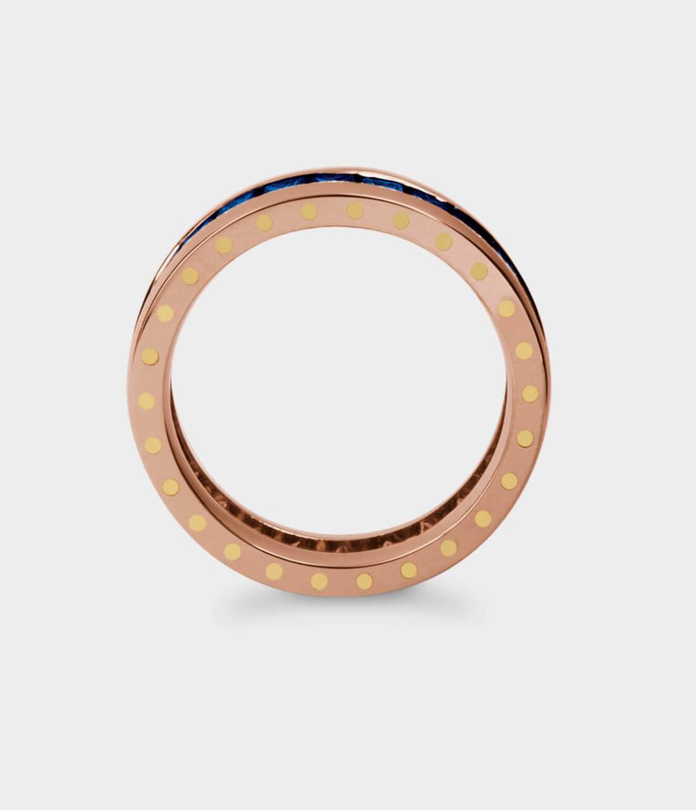 Geo Ellipse Eternity Ring