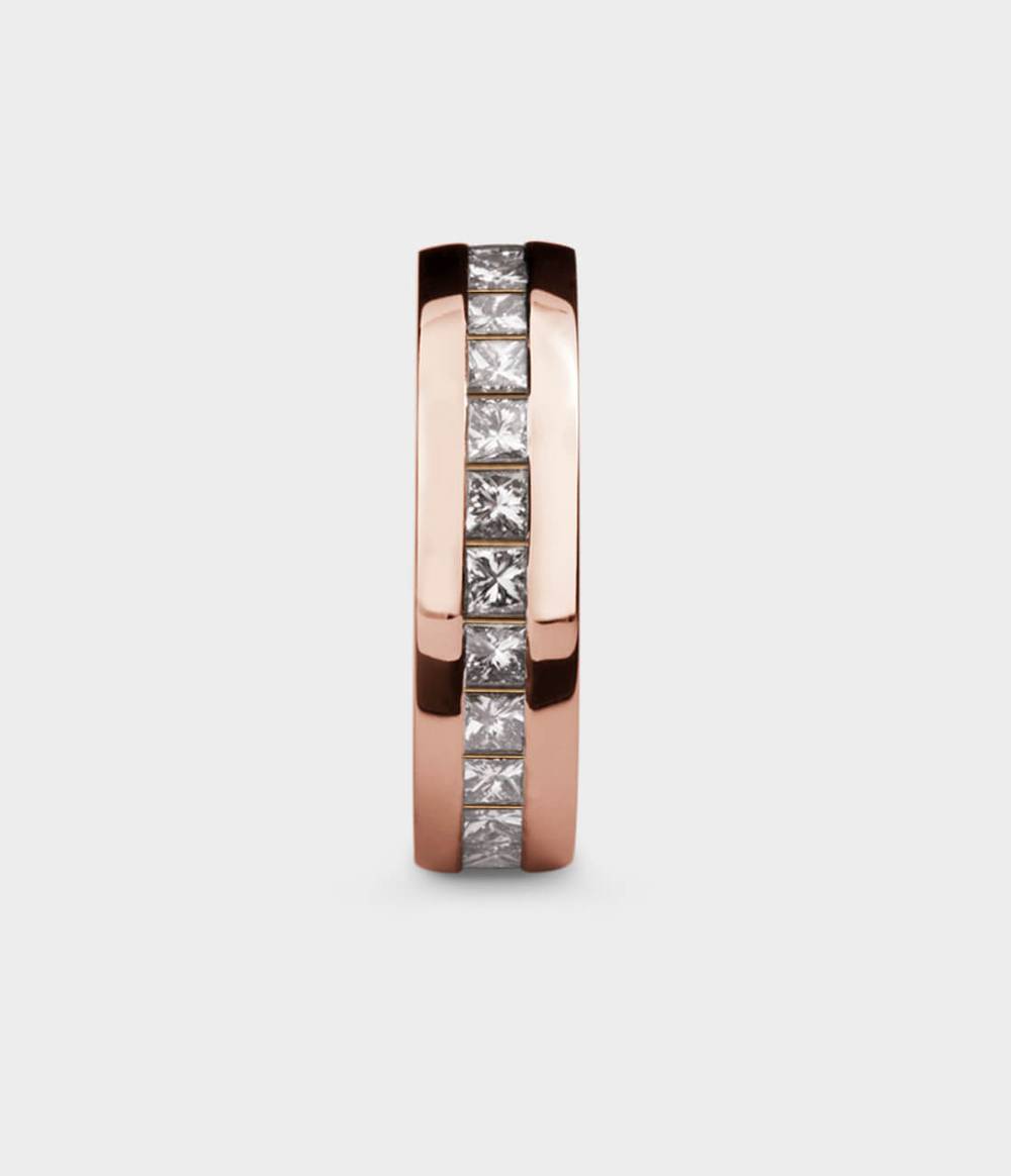 Geo Ellipse Eternity Ring