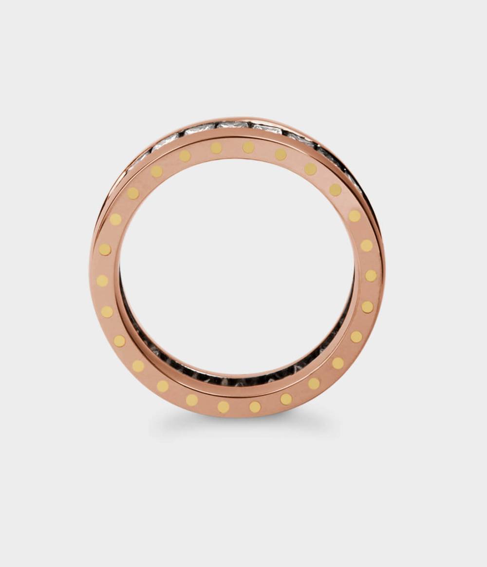 Geo Ellipse Eternity Ring